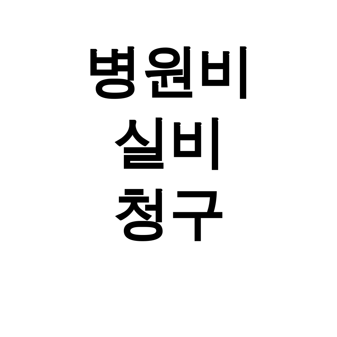 병원비 실비 청구